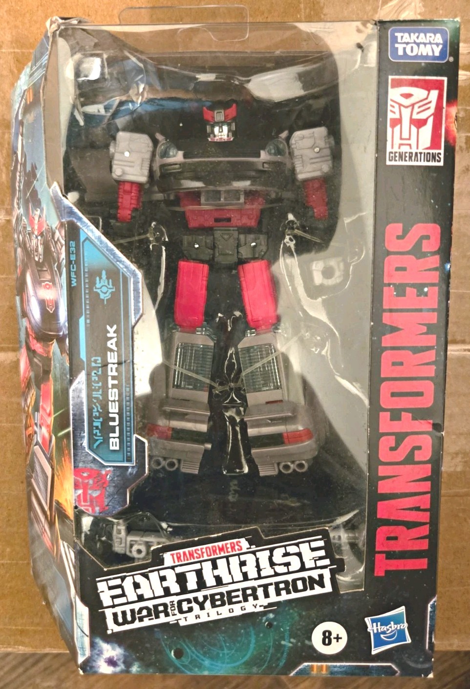 Hasbro Transformers Earthrise Bluestreak WFC-E32 Transforming Action Figure