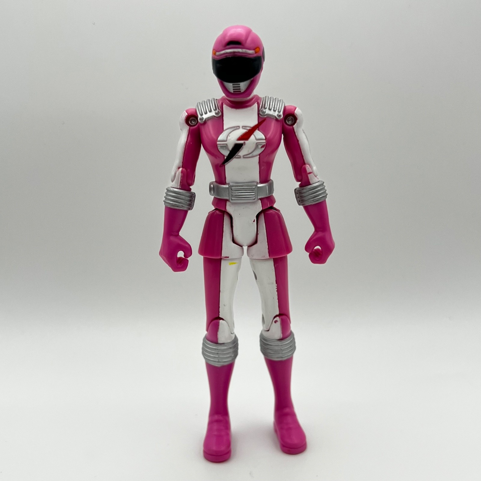 Modellino Power Rangers Operazione Overdrive Ranger Rosa Bandai 2006 Vintage 5,5” #P