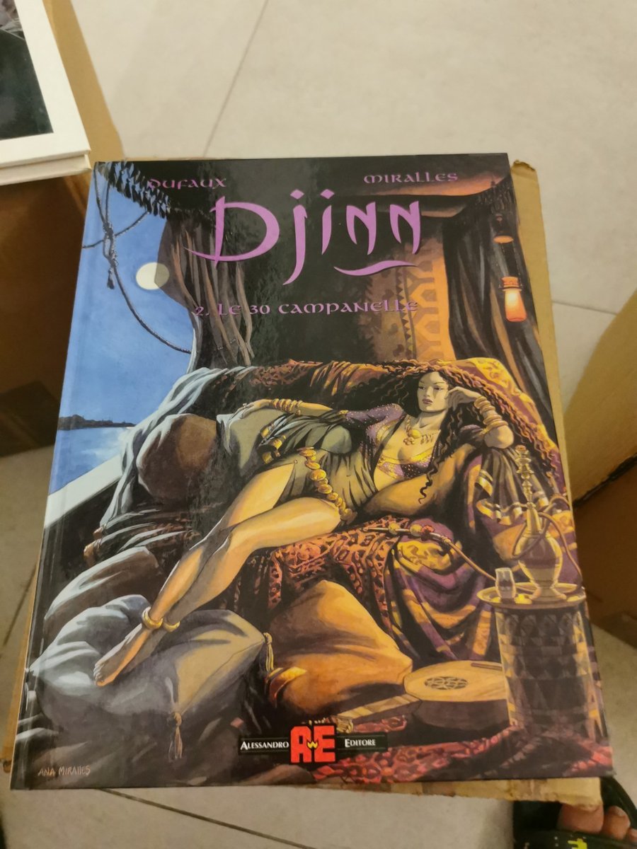 Lotto 7 Fumetti DJINN Alessandro Editore - Dufaux & Miralles - Vol. 2, 3, 4, 6,
