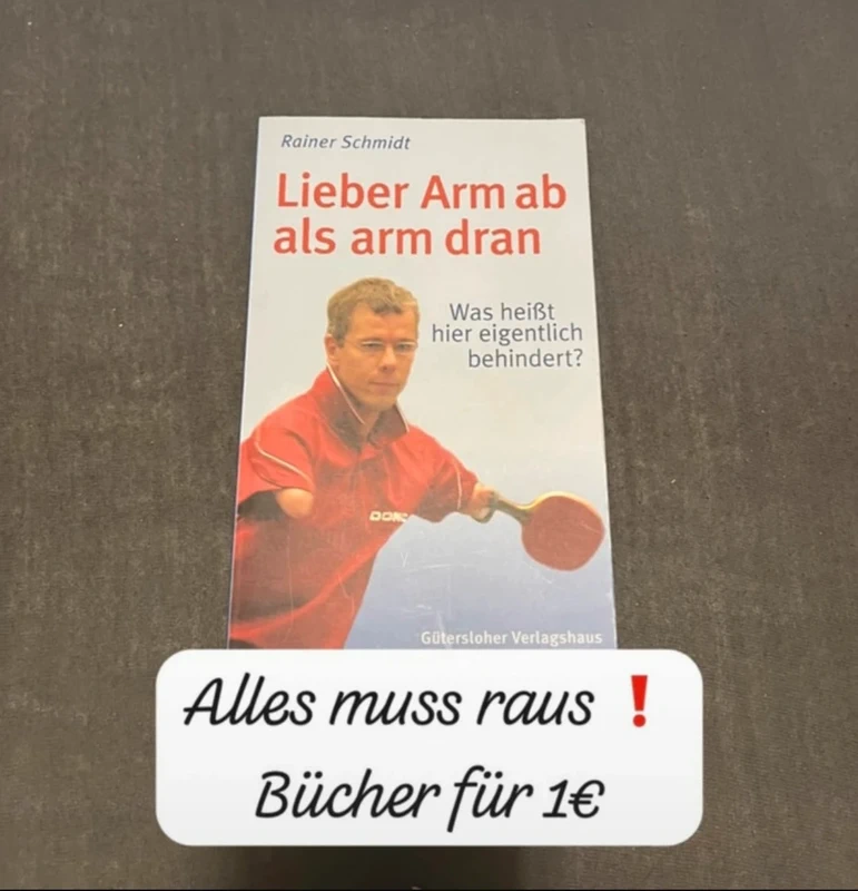 Lieber Arm ab als Arm dran - was heißt hier behindert ?
