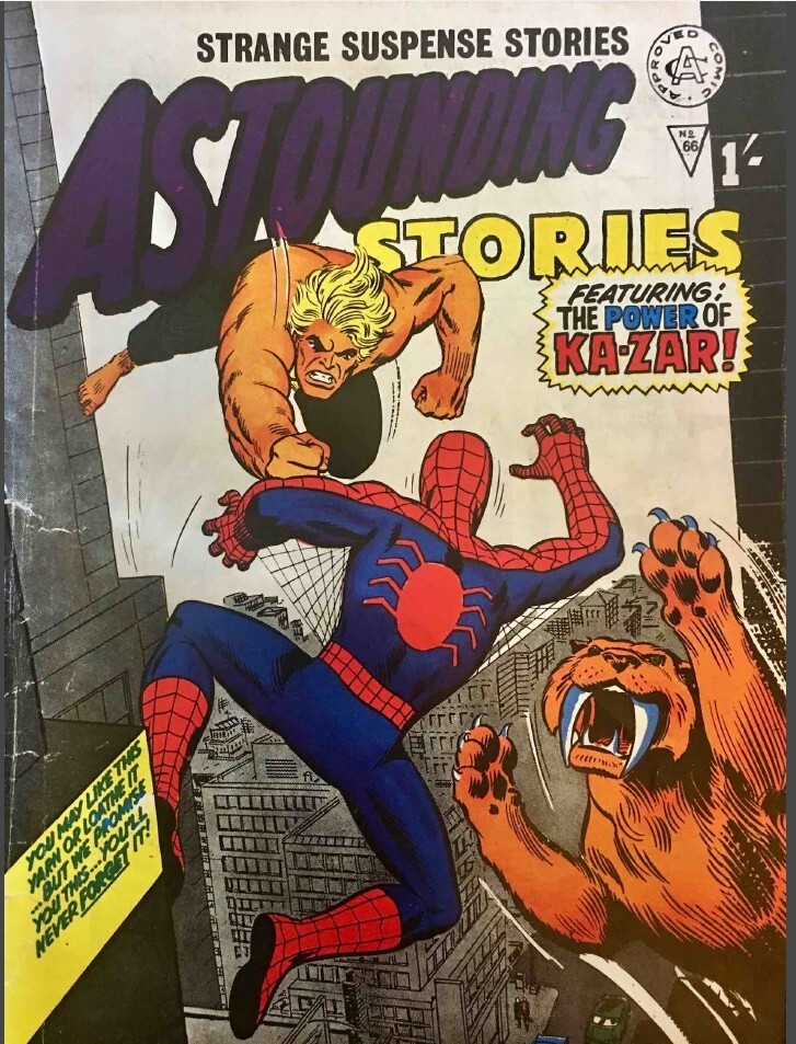 ASTOUNDING STORIES COMICS (UK) 195 numeri su unità flash USB