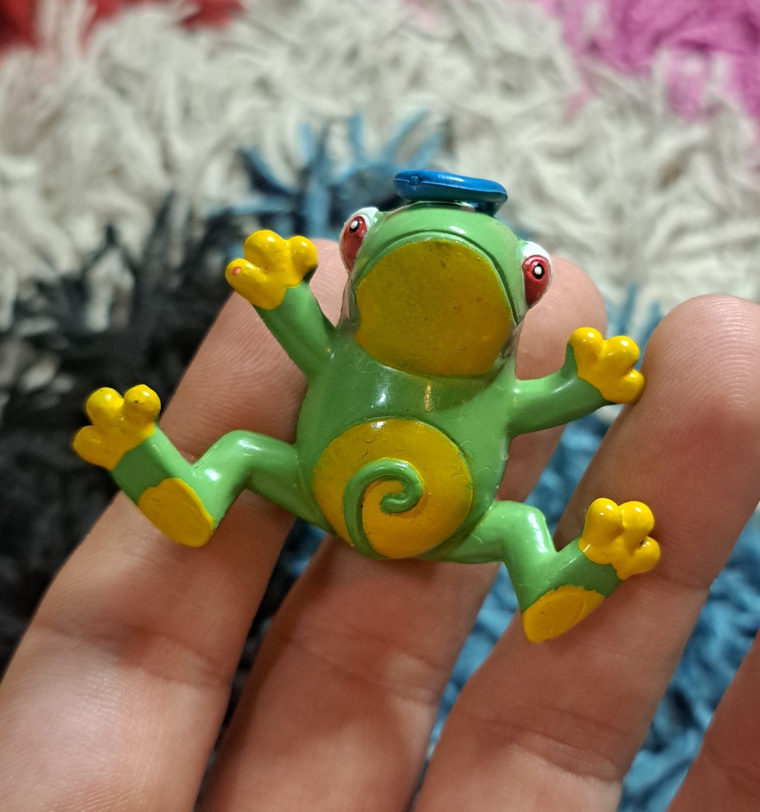 Politoed Pokemon TOMY Nintendo Authentic Miniature Figure Figurine CGTS