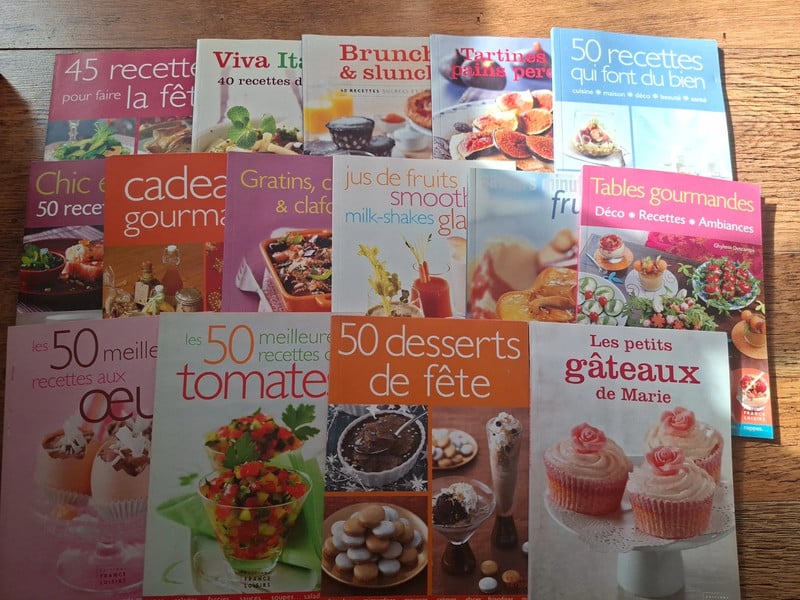 Lot de 15 livres