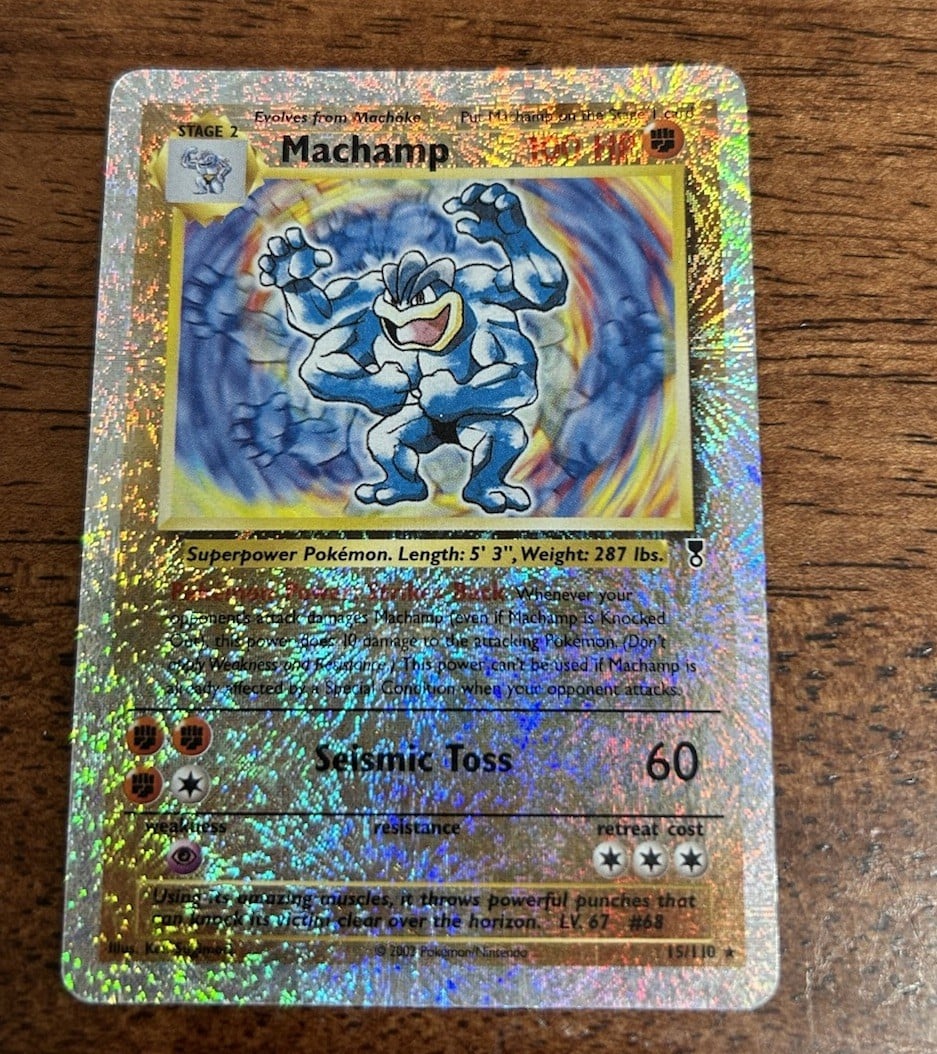 Collezione Machamp #15/110 Reverse Holo.