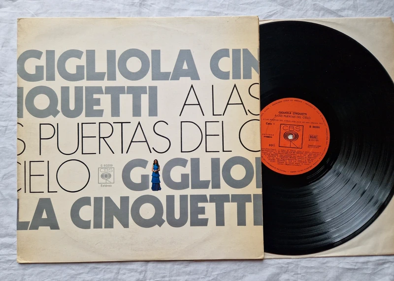 Gigliola Cinquetti Alle porte del sole Lp 33 giri Disco in spagnolo