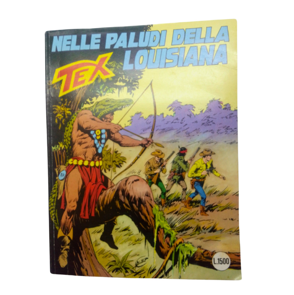 Fumetto Tex n. 331- nelle paludi della luisiana (1988) - Bonelli editore