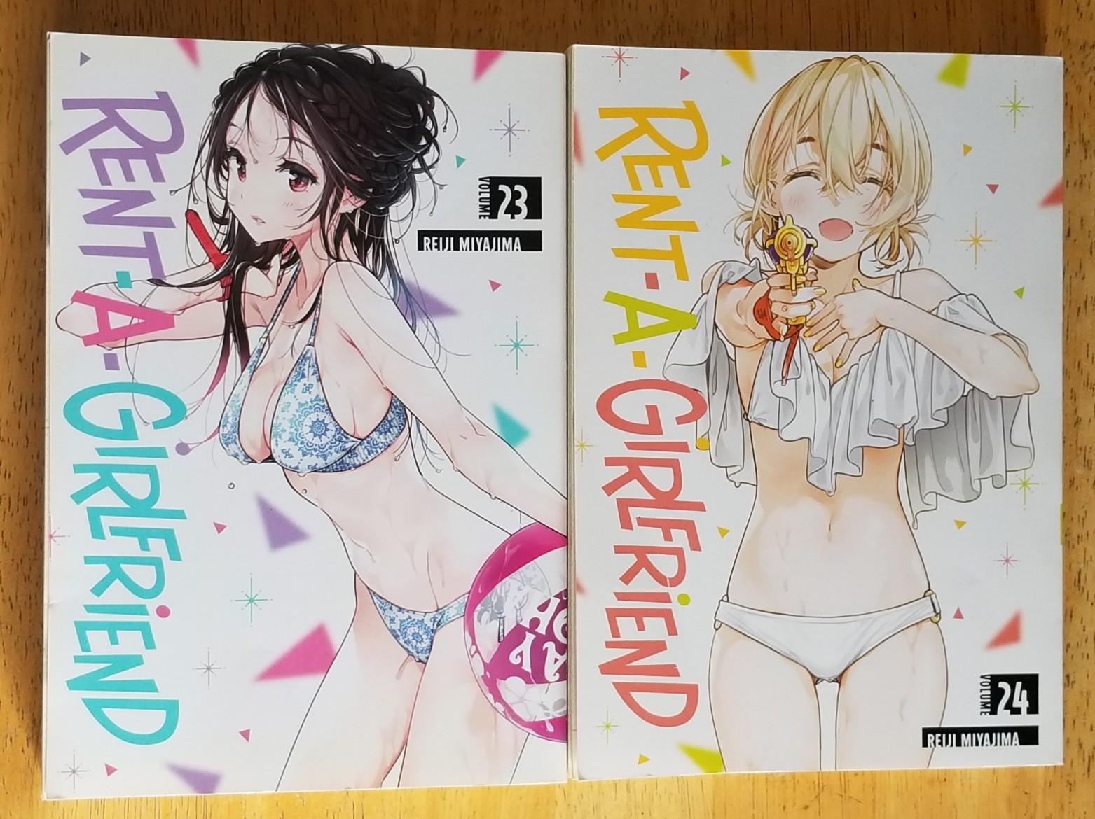 Rent-A-Girlfriend volumi 23 e 24 (Kodansha Comics Eng manga di Reiji Miyajima)