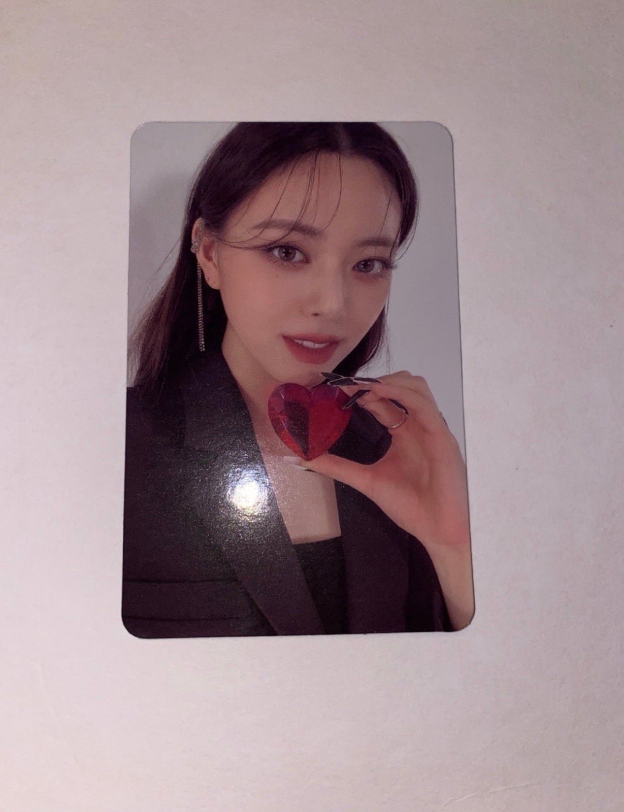 itzy yuna checkmate photocard album pc