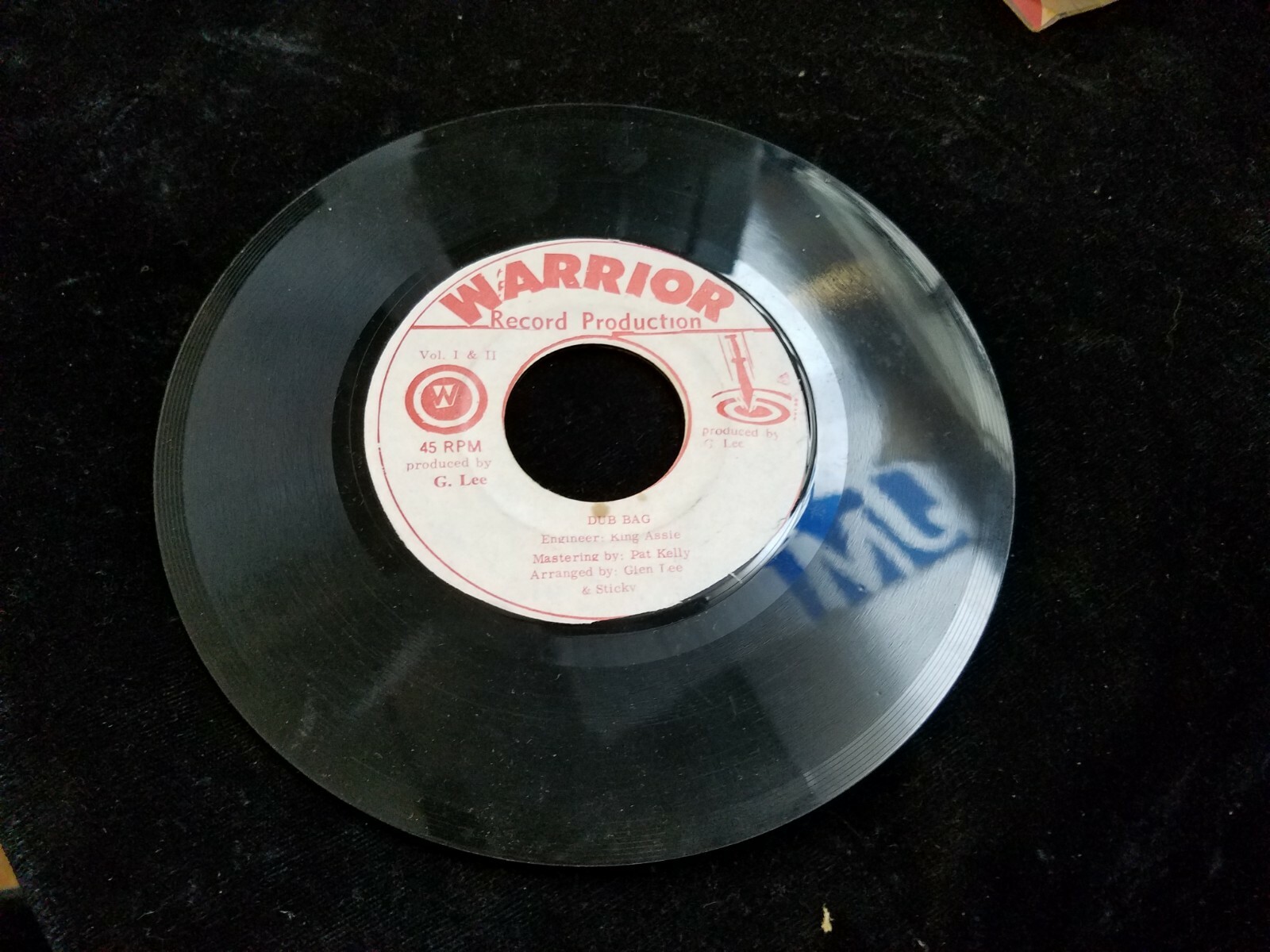 NEVILLE JONES Little Girl b/w Dub Bag Reggae 7" Vinyl Single Warrior 