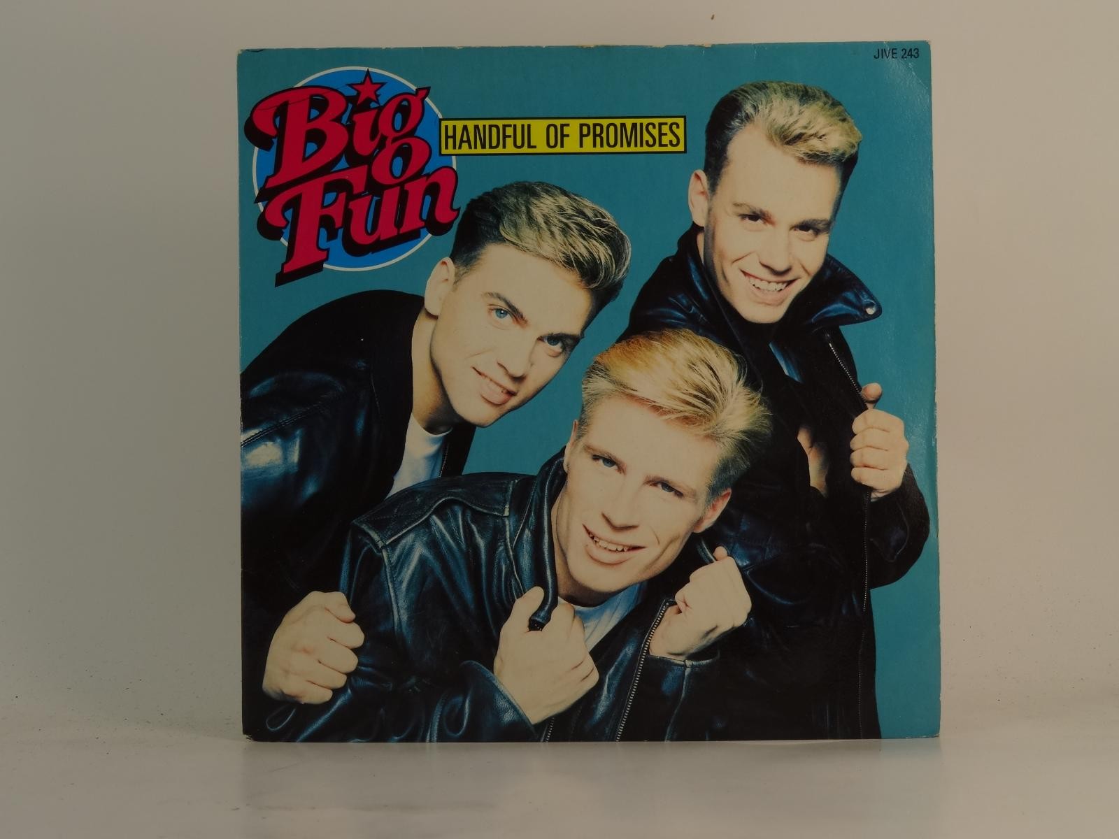 BIG FUN HANDFUL OF PROMISES (72) 2 Track 7" Single plus Picture Sleeve JIVE RECO