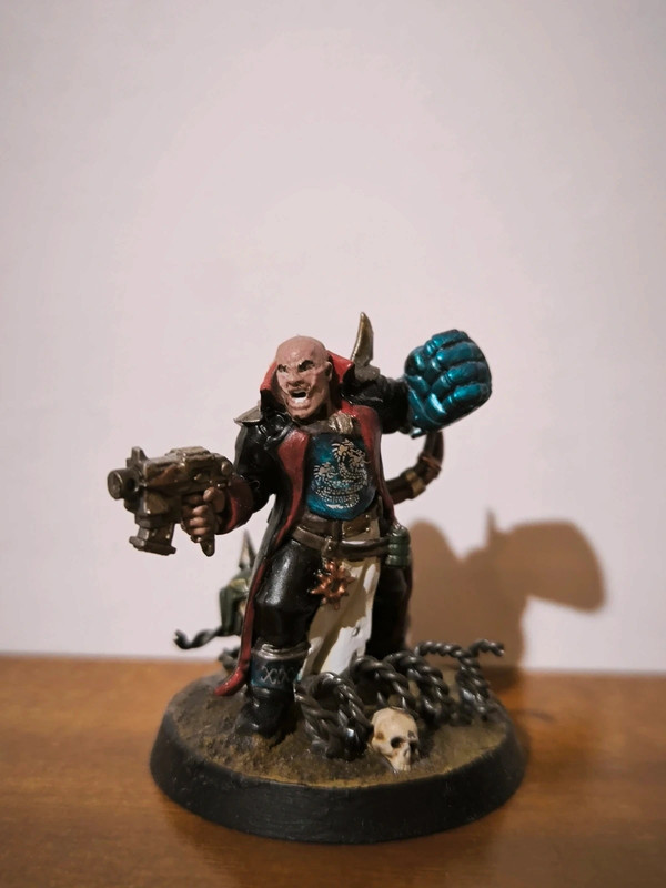 Warhammer 40k Traitor Enforcer with Ogryn - Painted