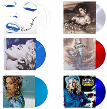 Madonna 2026 album coloured reissues all 6 new sealed 