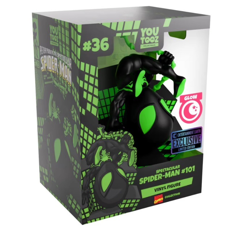Youtooz Spider-Man Glow in The Dark Spectacular 5.2" Vinyl Figure Collectible