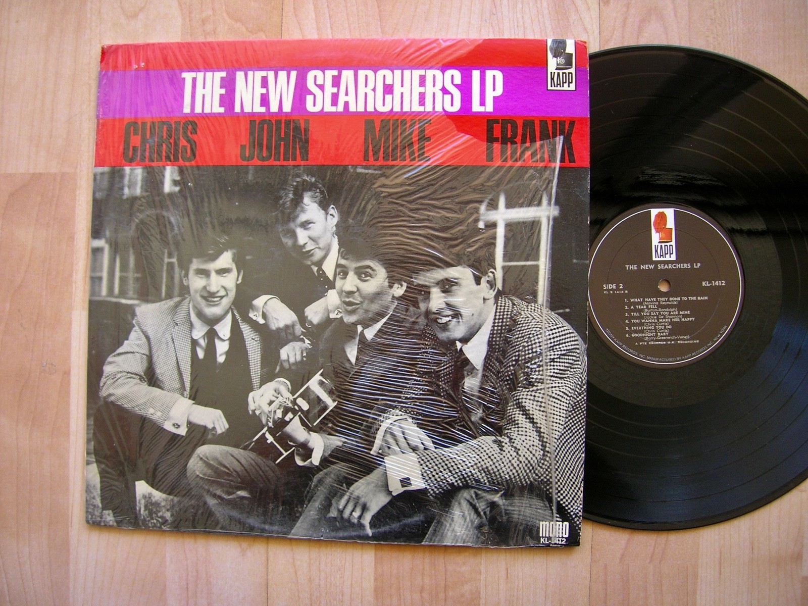 New Searchers LP  KAPP KL 1412 mono orig 1965 SHRINK NM