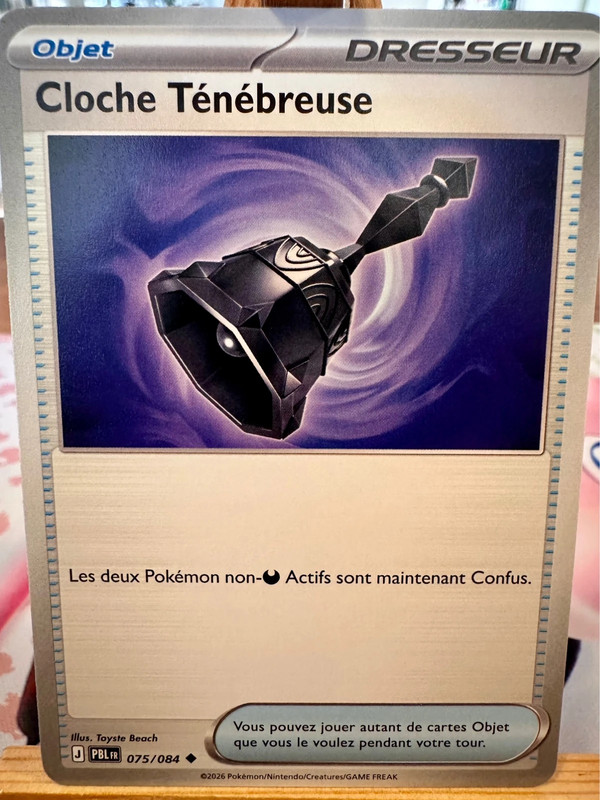 cloche ténébreuse 75/84