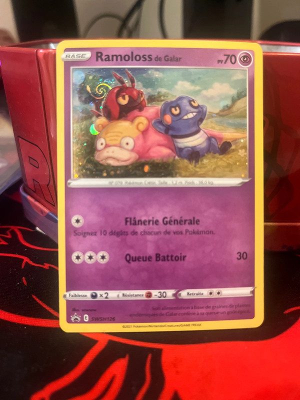 Ramoloss promo grosse swirl Pokémon