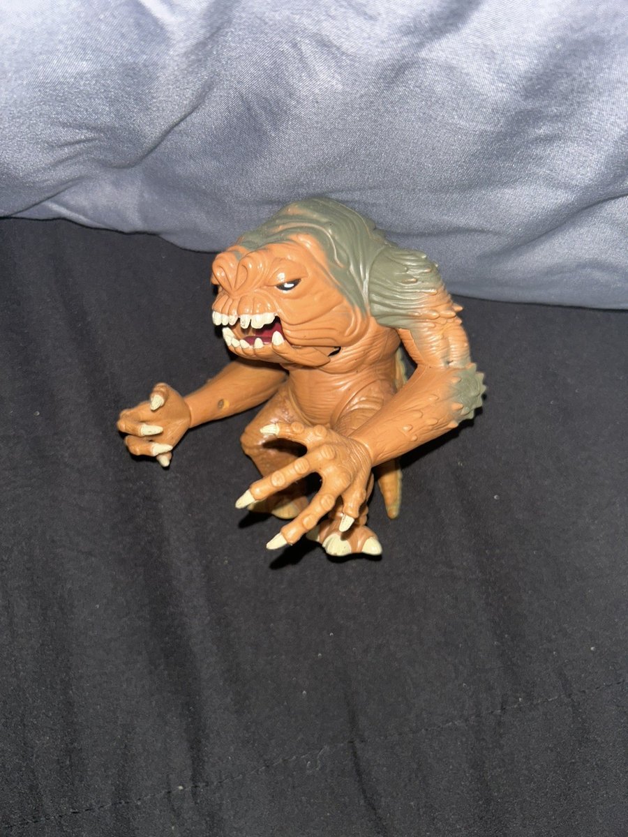Vintage Star Wars Micro Machines   RANCOR MONSTER  Figure loose ROTJ Jabba 