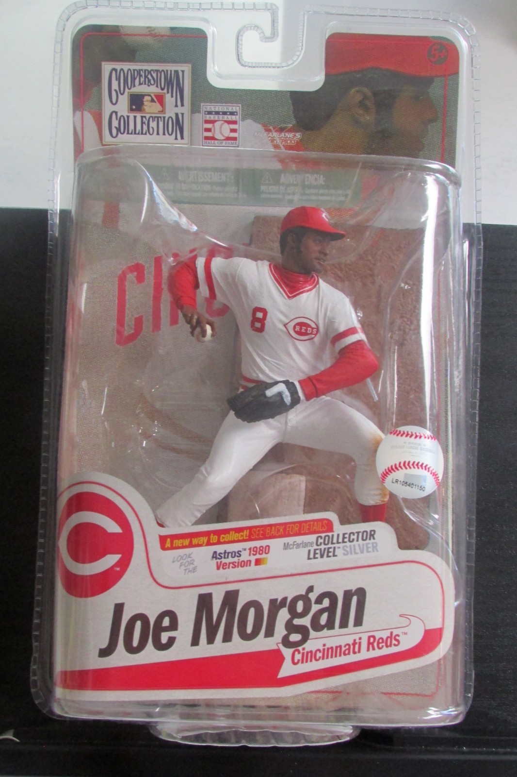 JOE MORGAN 2010 McFarlane Cooperstown Collezione Reds Nuovo con scatola