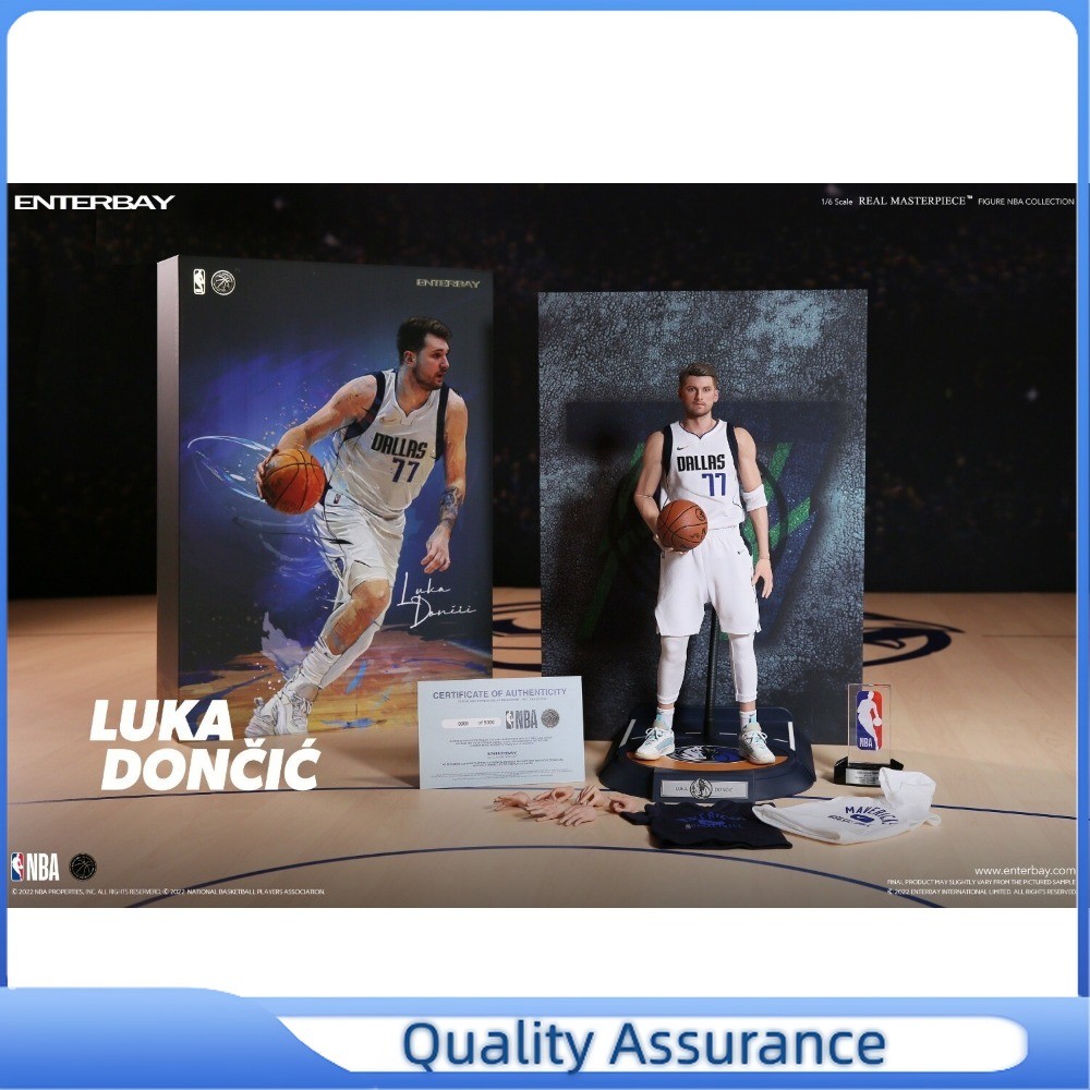 1PZ ENTERBAY RM-1092 VERO CAPOLAVORO LUKA DONCIC basket 1/6 ACTION FIGURE