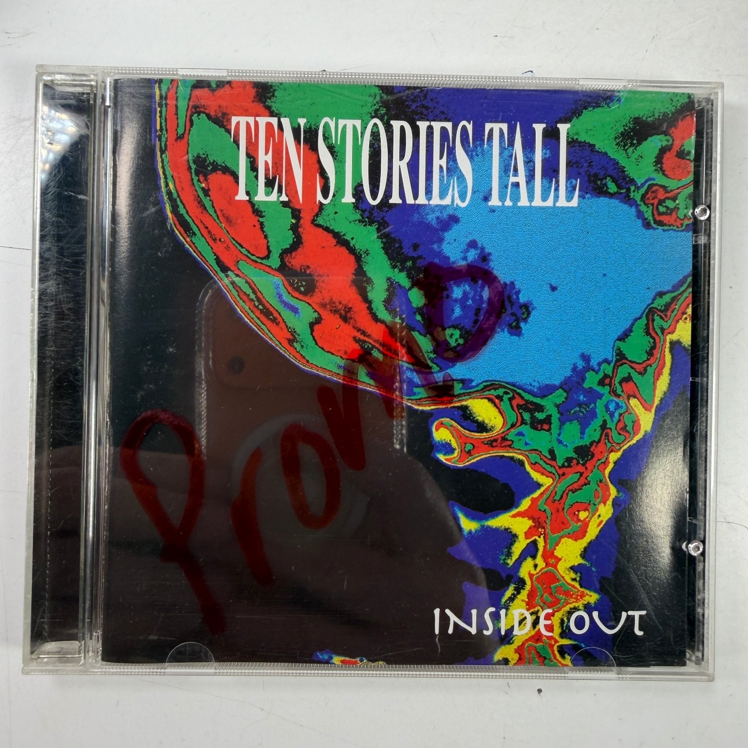 Ten Stories Tall – Inside Out CD Promo Alt Rock Quacee Music