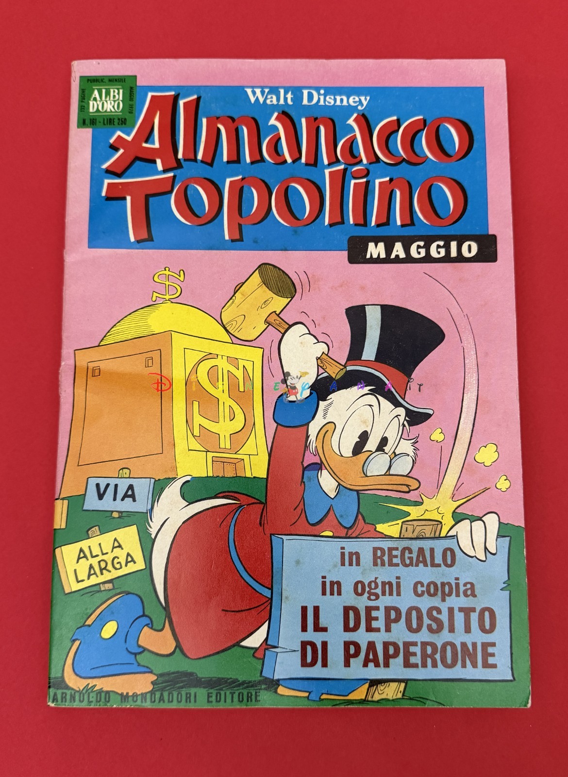 ⭐ Almanacco Topolino 171 con DEPOSITO - Mondadori Disney 1970 - DISNEYANA.IT ⭐