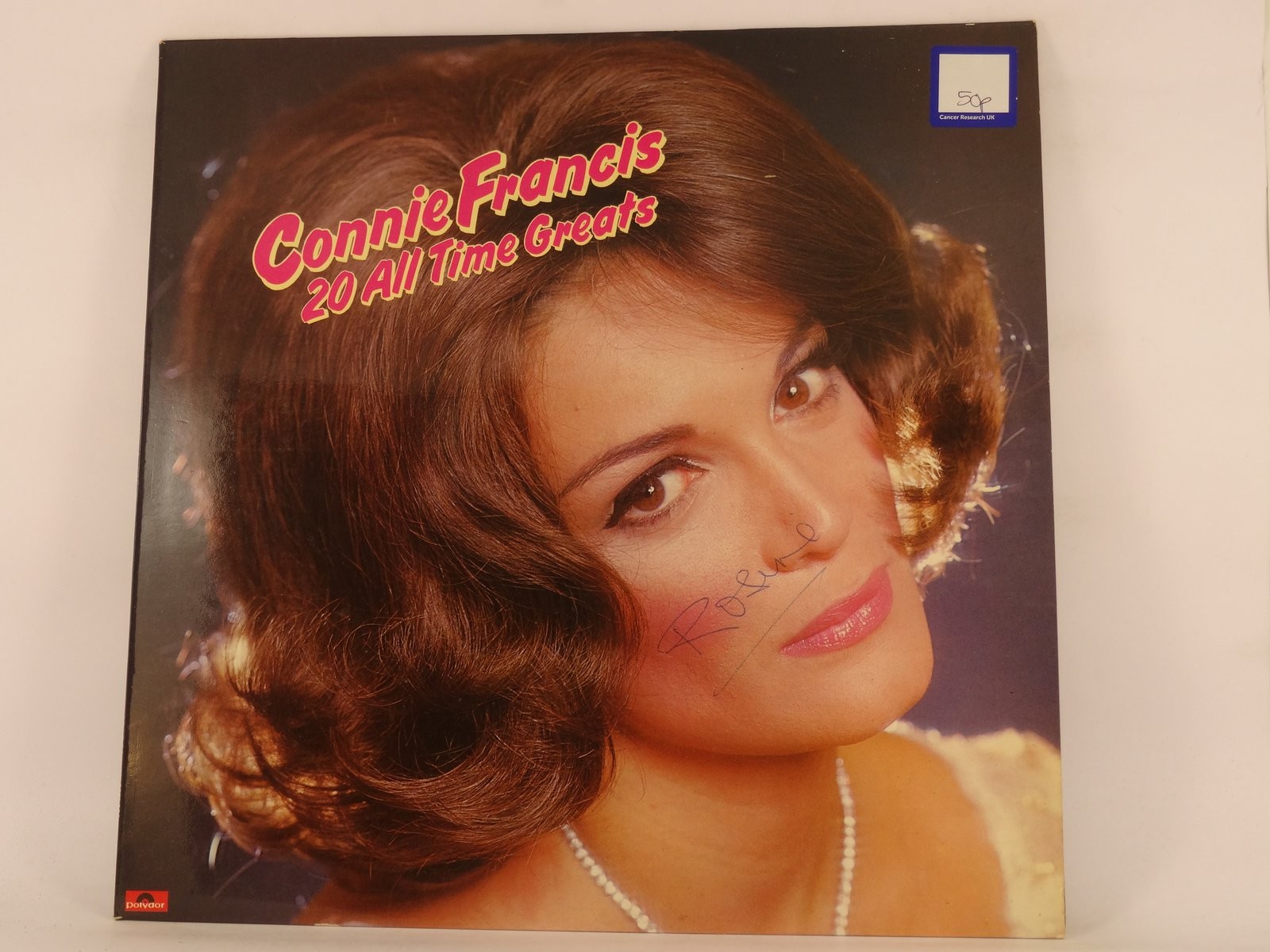 CONNIE FRANCIS 20 ALL TIME GREATS (436) LP POLYDOR