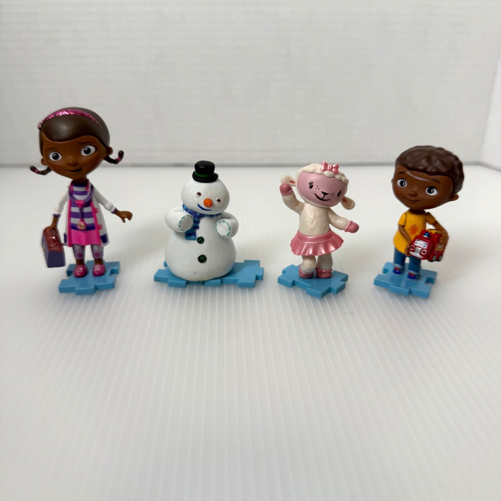 Disney's Doc McStuffins Lot of 4 PVC Figures Cake Toppers Disney Characters