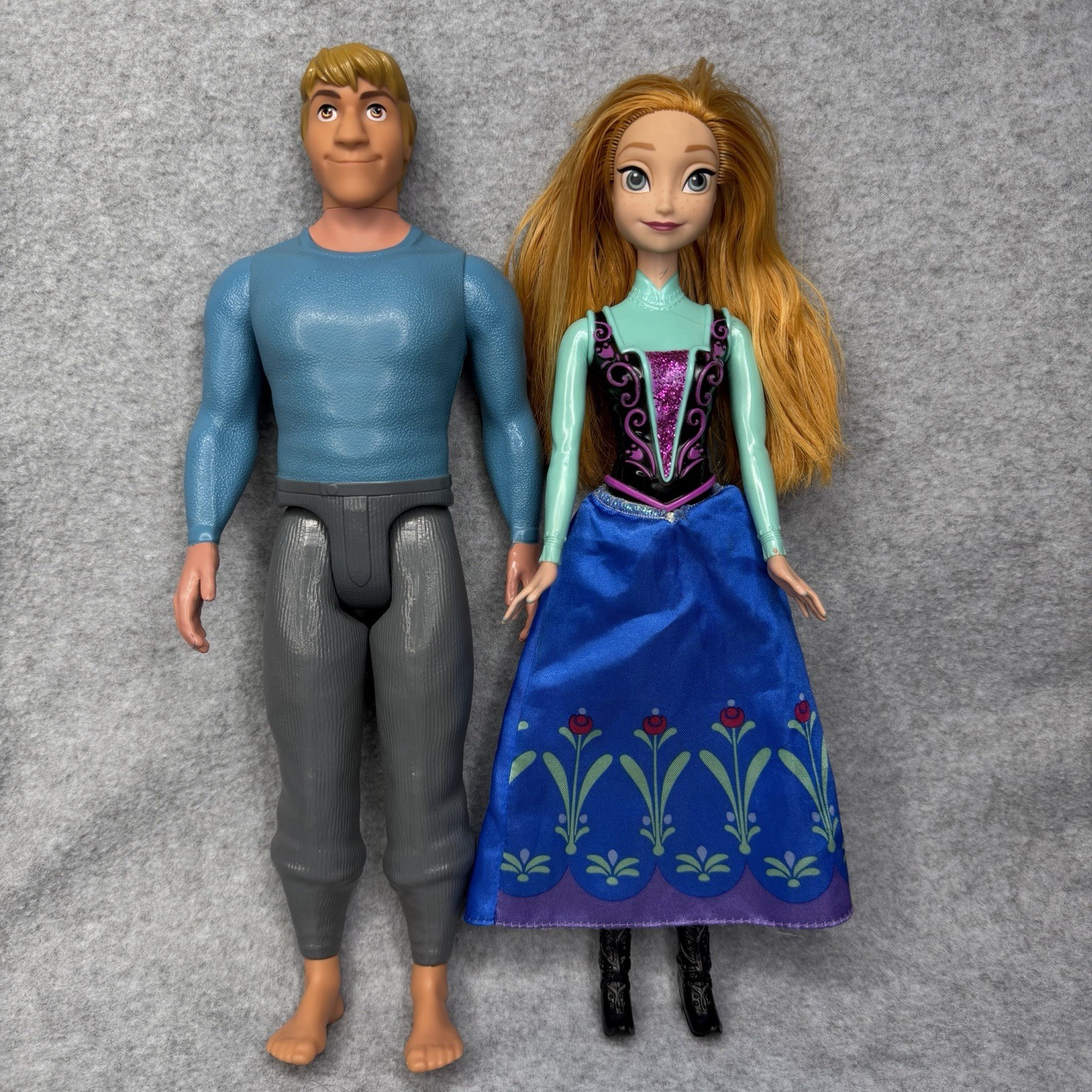 Frozen Movie Disney Kristoff & Ann 12" bambola Mattel 2013 Ken Barbie Y9961