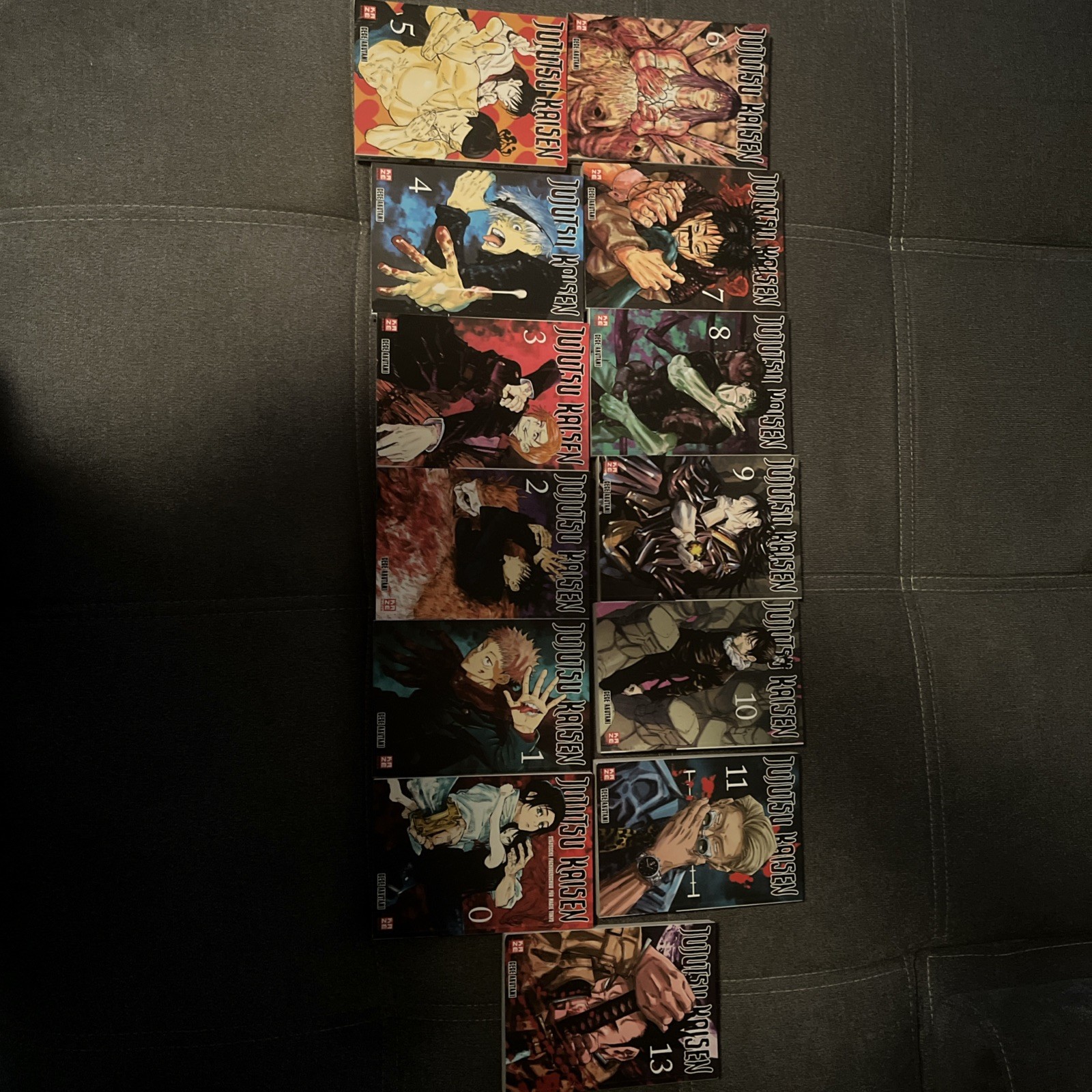 Collezione Manga Jujutsu Kaisen - Volume 0-13/ Ottimo/Tenuto! Gege Akutami