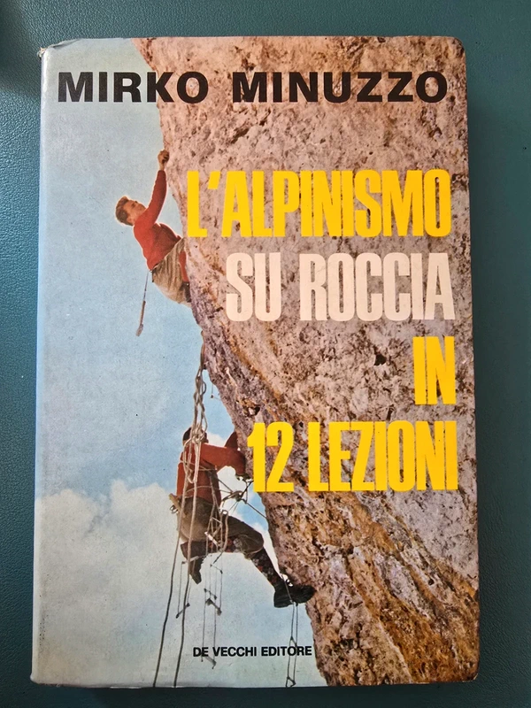 Libro L'alpinismo su roccia in 12 lezioni