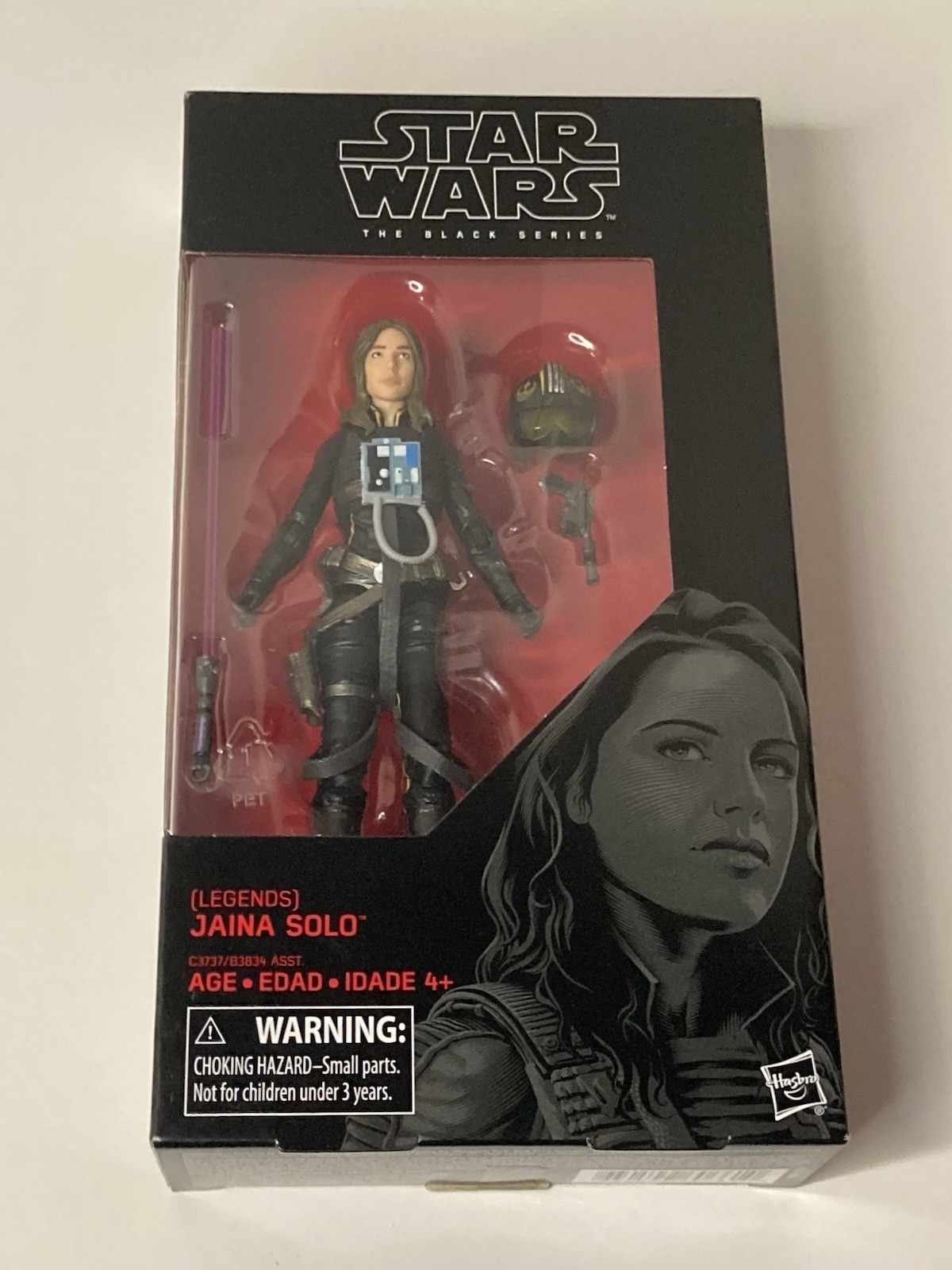 Star Wars Black Series Legends Modellino Jaina Solo 6" pollici #56 Hasbro 2017