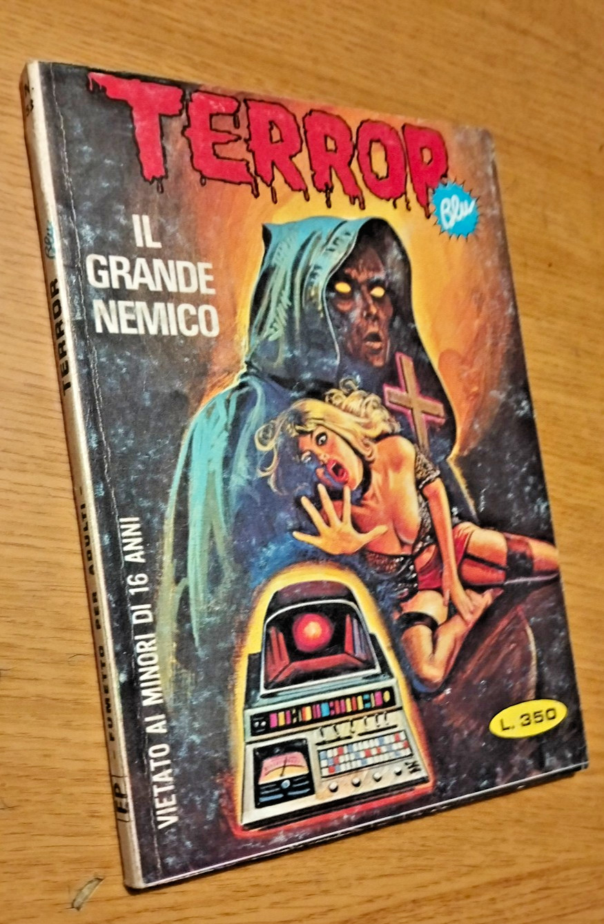 TERROR BLU ' BLù #  53 - IL GRANDE NEMICO - 1978 - OTTIMO- VINTAGE -SX46