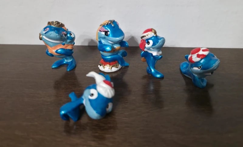 Lotto Kinder I Delfini 1995 e Pinguini Pannoculidi 1994