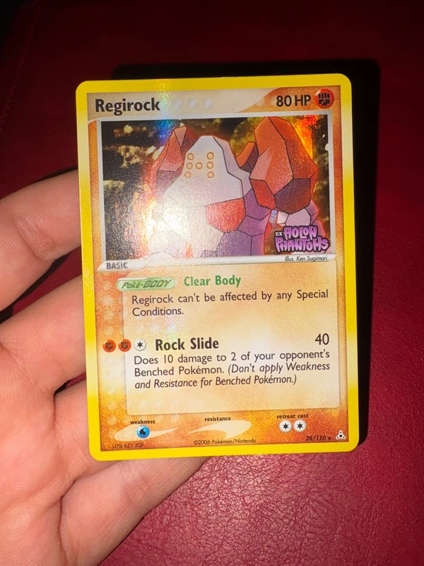 Regirock 28/110 stamped