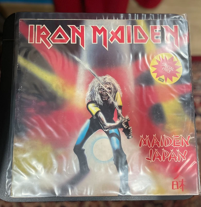 Iron Maiden - Maiden In Japan, Stampa Vintage EMI