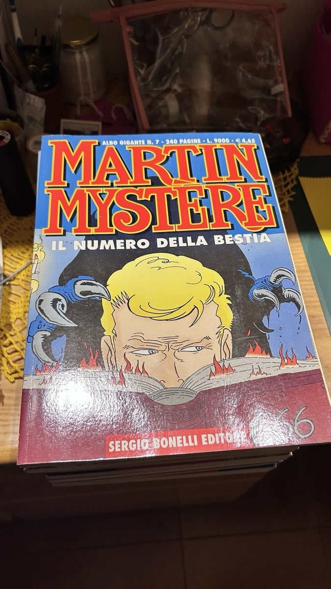 Sergio Bonelli Editore Martin Mystère Albo Gigante 7 Il numero della bestia