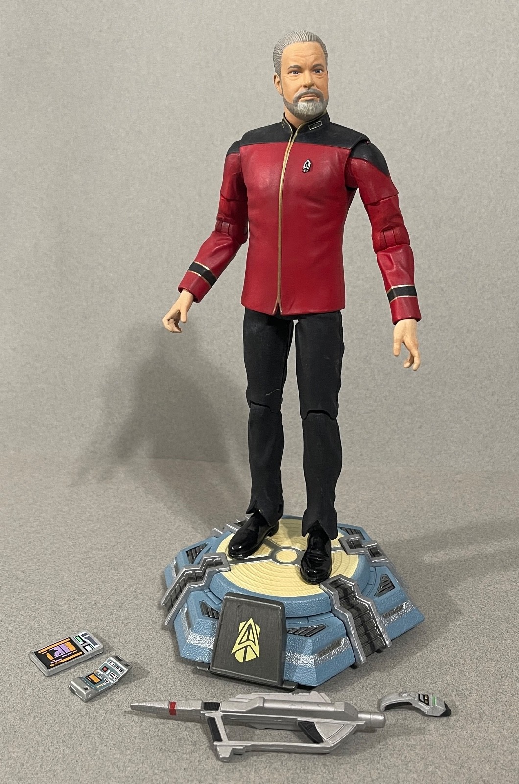 Star Trek TNG Diamond Select Admiral Riker tutte le cose buone prossima generazione