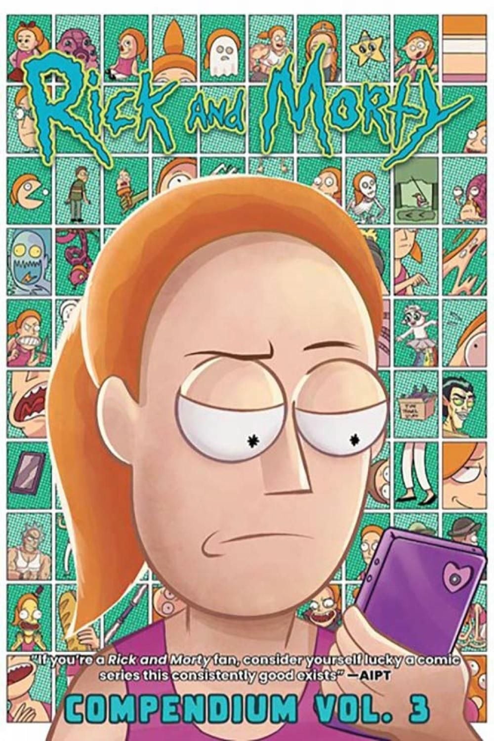 Rick and Morty Compendio Vol. Libro tascabile 3 di Kyle Starks