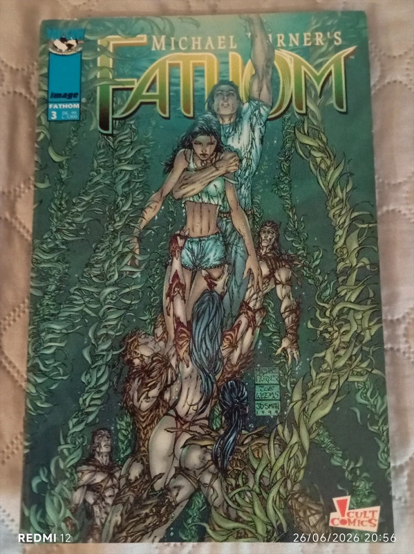 Fathom 3 Michael turner cult comics 1999