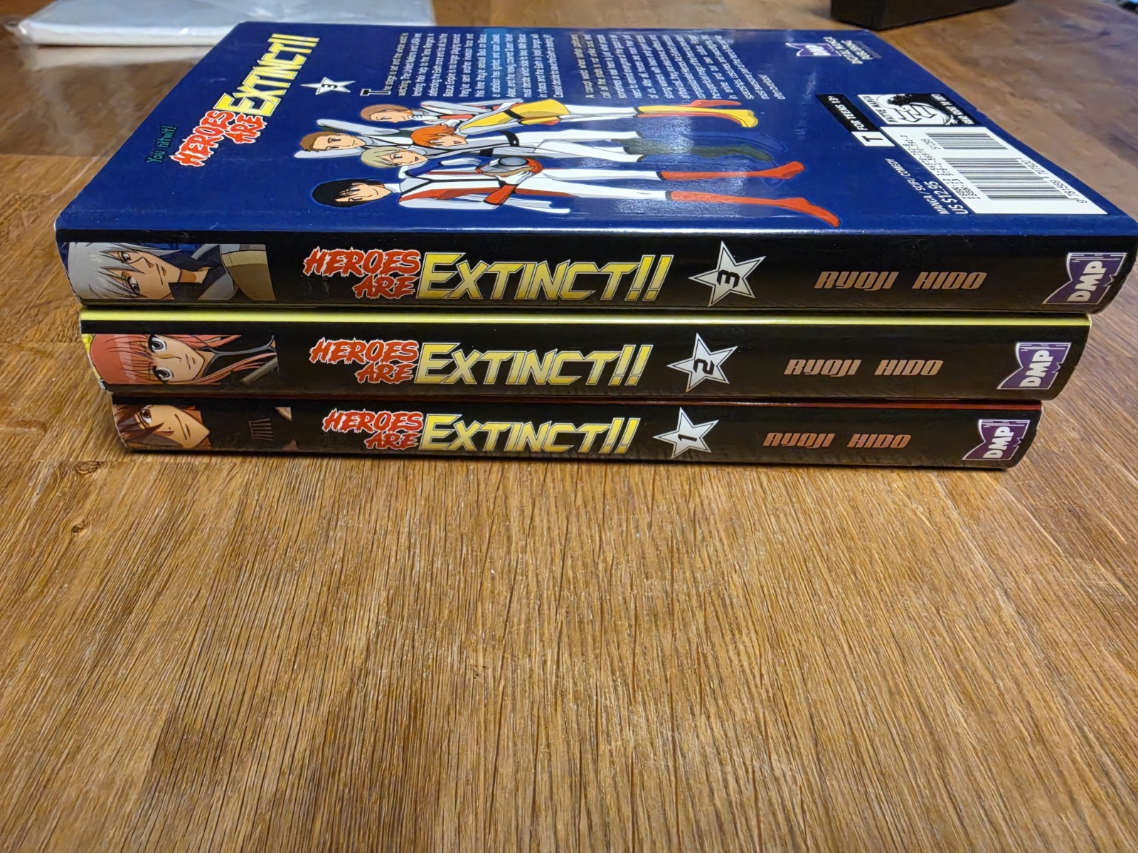 DMP Manga Heroes sono estinti!!  Vol. 1 - 3 inglese
