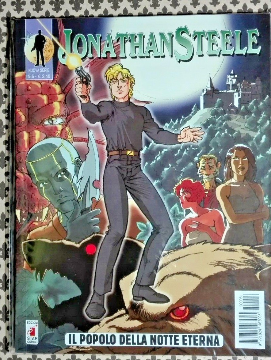  FUMETTO JONATHAN STEELE,IL POPOLO DELLA NOTTE ETERNA - N.6-NEW-EDICOLA-RIF.1109
