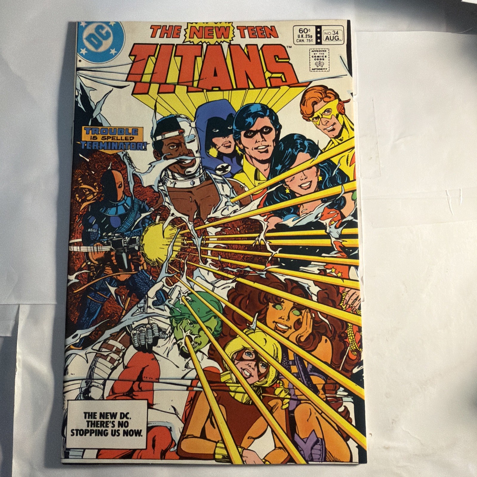 Nuovo Teen Titans #34 Vol. 1 1983 DC Comics 1° App 8.0 Fumetto W112-66