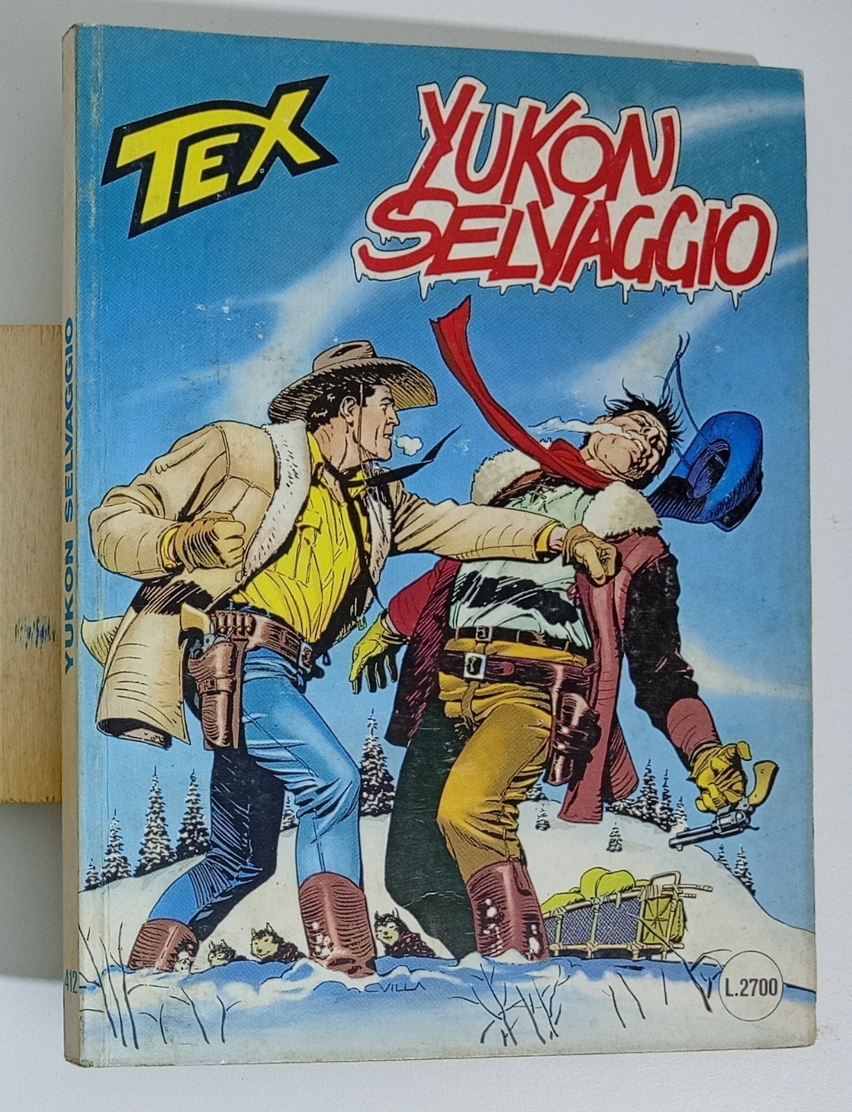 I148876 TEX Gigante n. 412 - Yukon Selvaggio - Bonelli 1995
