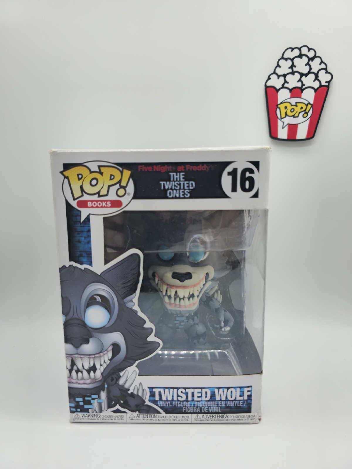 Funko Pop Twisted Wolf The twisted Ones 16 Five Nights at Freddy Book Vinyl Deko