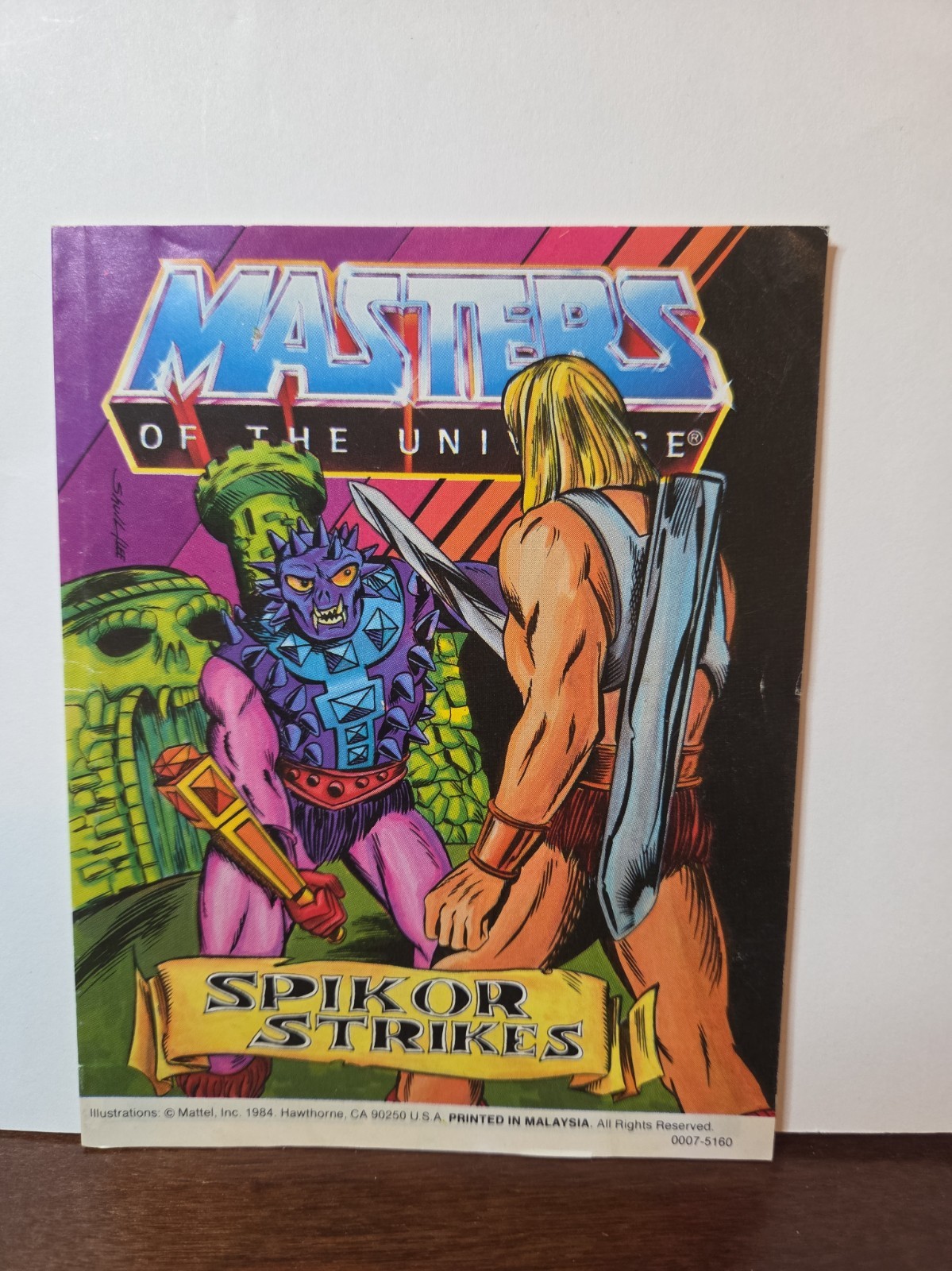  Spikor Strikes MOTU Masters of the Universe Mattel 1984 Mini Comic A
