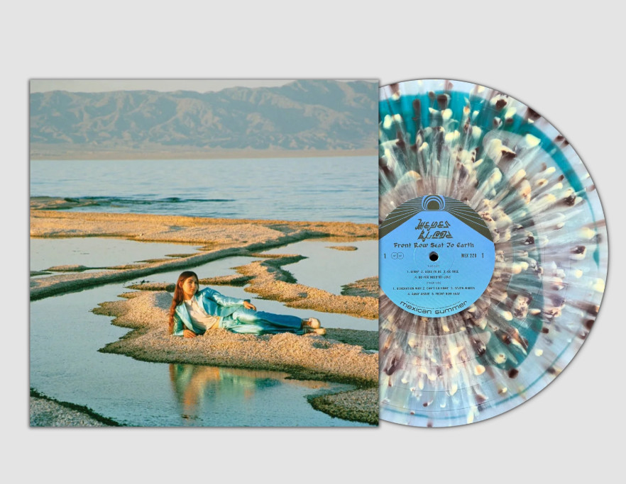 Weyes Blood Front Row Seat To Earth Blue LIQUID FILLED Vinyl LP /500 PRESALE