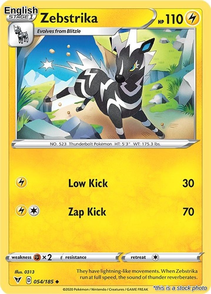 Zebstrika SWSH04: Vivid Voltage 054/185