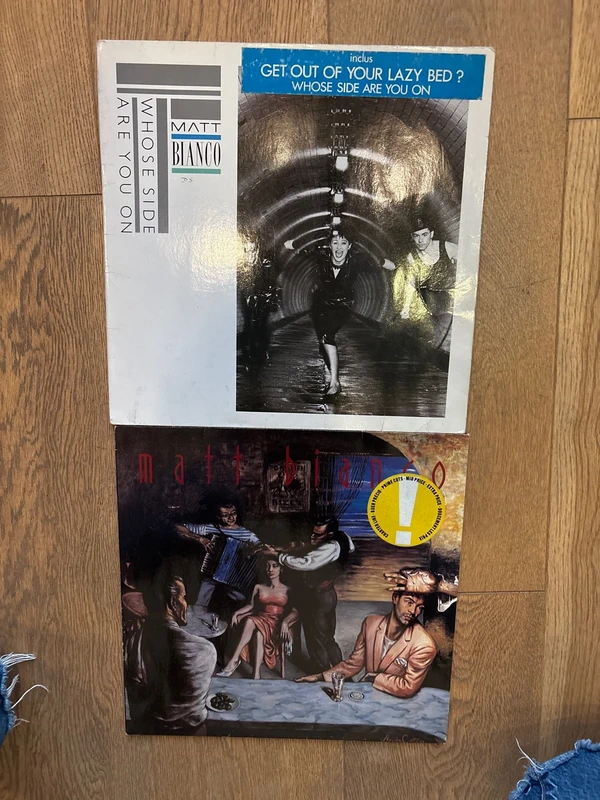 lot 2 vinyles Matt Bianco