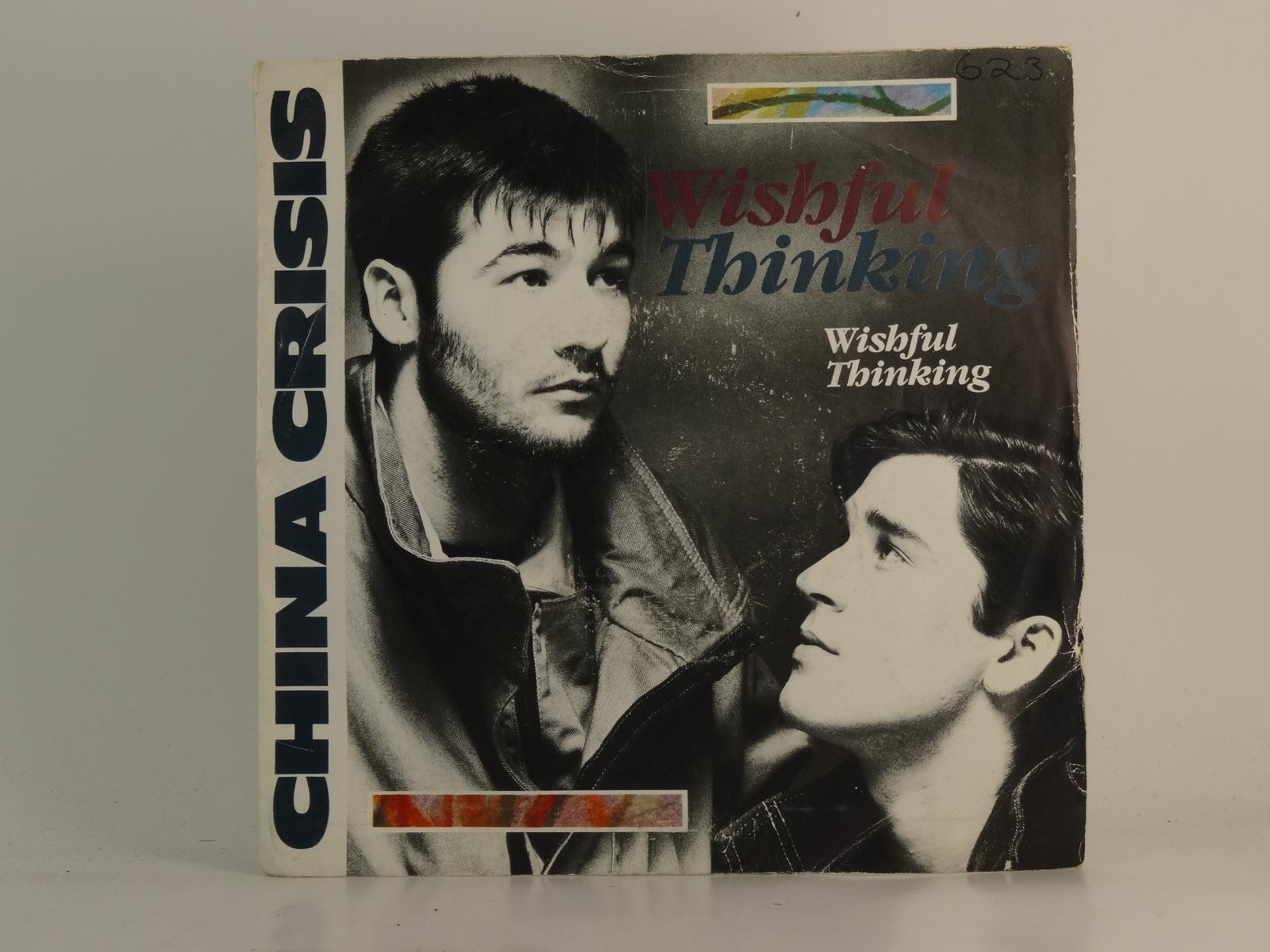CHINA CRISIS WISHFUL THINKING (68) 2 Track 7" Single plus Picture Sleeve VIRGIN 