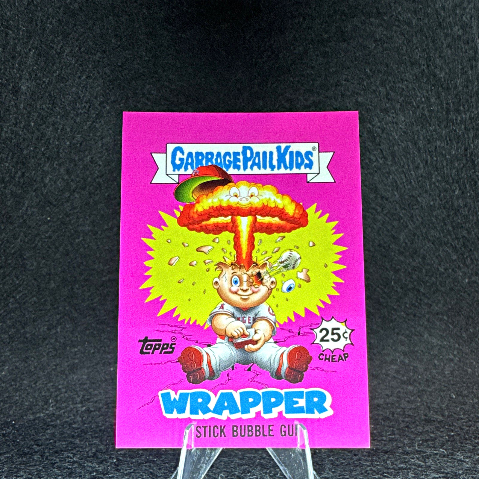 MIKE TROUT Topps 2022 GPK x MLB x Alex Pardee Wrapper #2